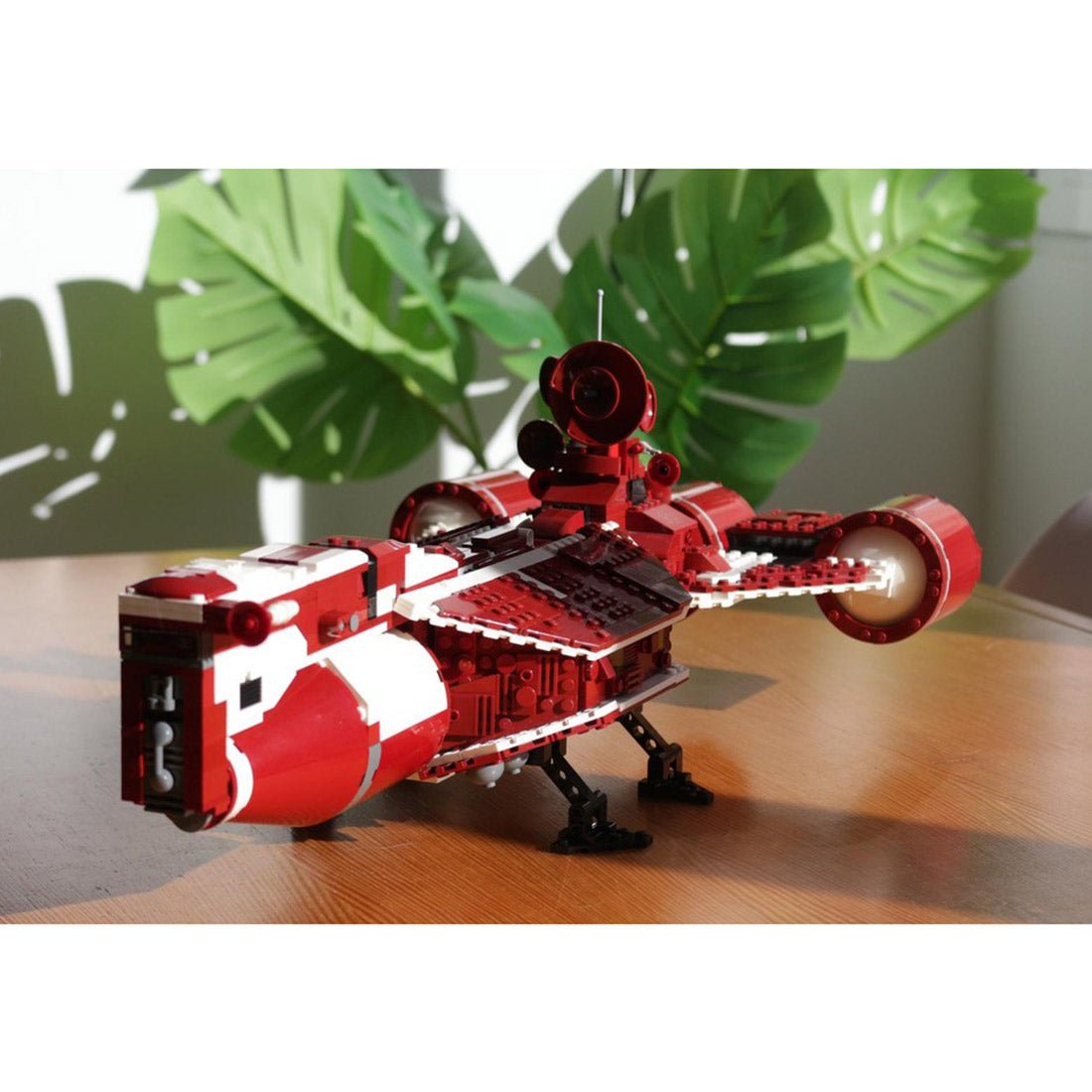 MOC-249148 Galactic Envoy Cruiser Spaceship Building Blocks-LesDiy-MOC-