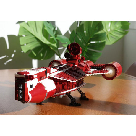 MOC-249148 Galactic Envoy Cruiser Spaceship Building Blocks-LesDiy-MOC-