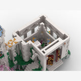 MOC-249372 Ivory Fantasy Castle Building Blocks-LesDiy-MOC-