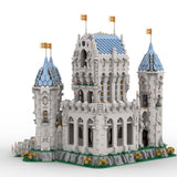 MOC-249372 Ivory Fantasy Castle Building Blocks-LesDiy-MOC-