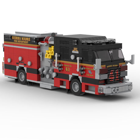 MOC-249670 2021 Pierce Arrow XT Sierra Madre Engine 41 Building Blocks-LesDiy-MOC-