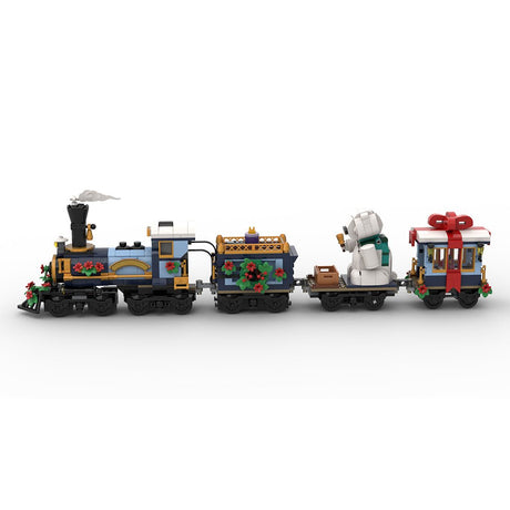 MOC-249783 Holiday Express Train 10361 Motorized Building Blocks-LesDiy-Locomotive-