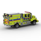 MOC-250511 Type III Wildland Fire Engine Building Blocks-LesDiy-MOC-
