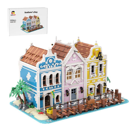 MOC - 251238 Seafarer’s Bay Building Blocks Set - LesDiy - 