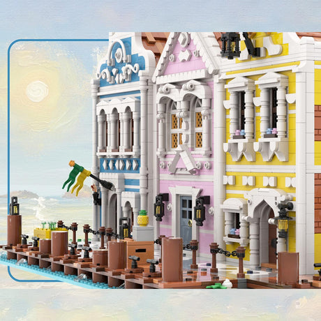 MOC - 251238 Seafarer’s Bay Building Blocks Set - LesDiy - 