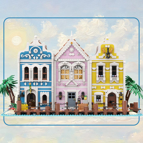 MOC - 251238 Seafarer’s Bay Building Blocks Set - LesDiy - 