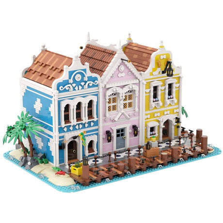 MOC - 251238 Seafarer’s Bay Building Blocks Set - LesDiy - 