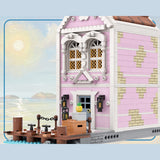 MOC - 251241 Crossed Swords Tavern Building Blocks - LesDiy - Pink