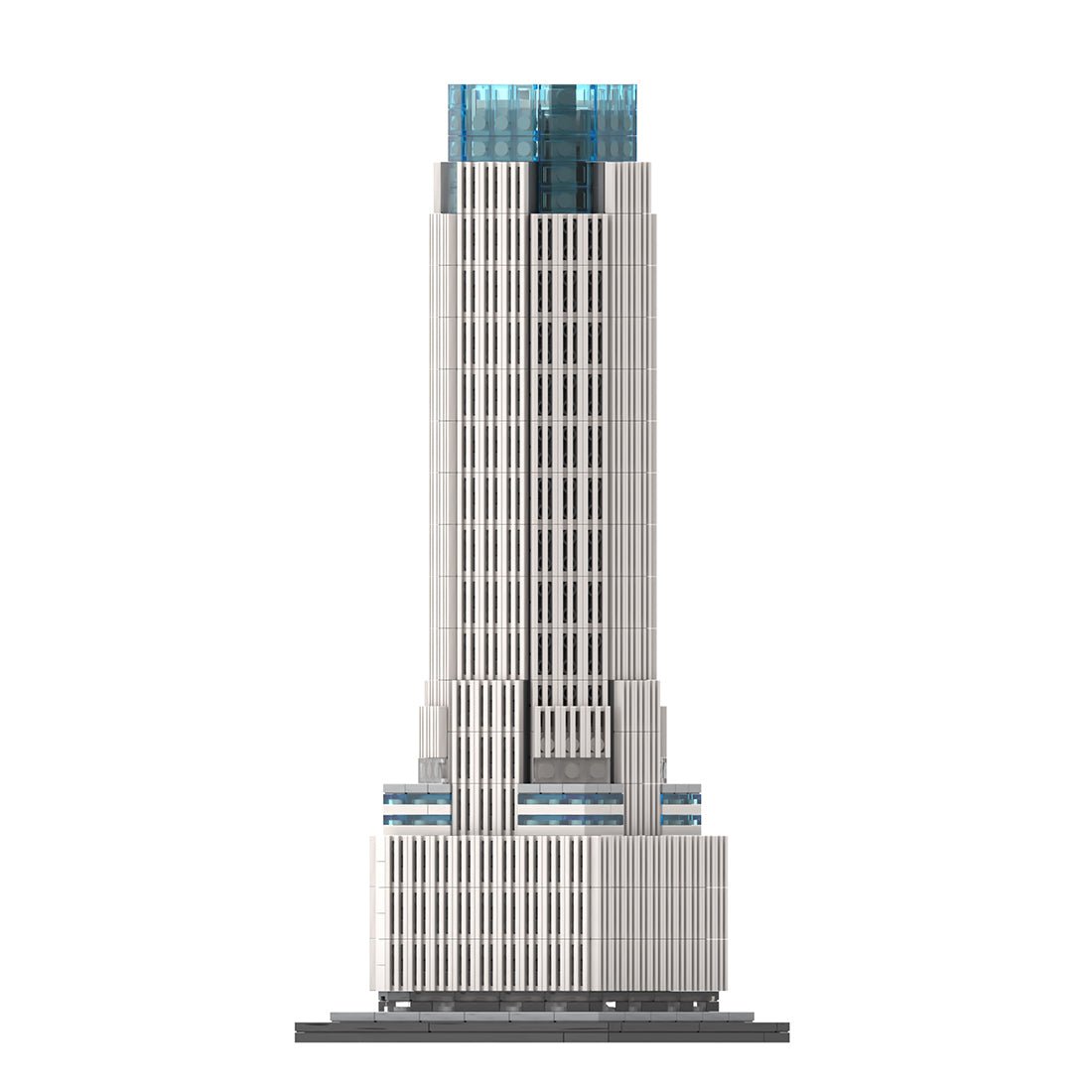 MOC - 251255 383 Madison Avenue - 1/800 Scale Building Blocks - LesDiy - Building Blocks - 