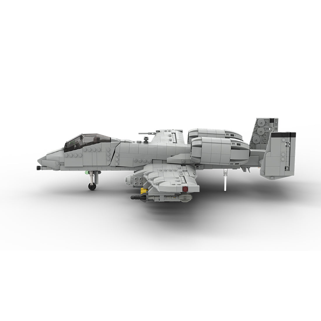 MOC - 251308 1/35 Scale Fairchild Republic | A - 10 THUNDERBOLT Building Blocks - LesDiy - Building Blocks
