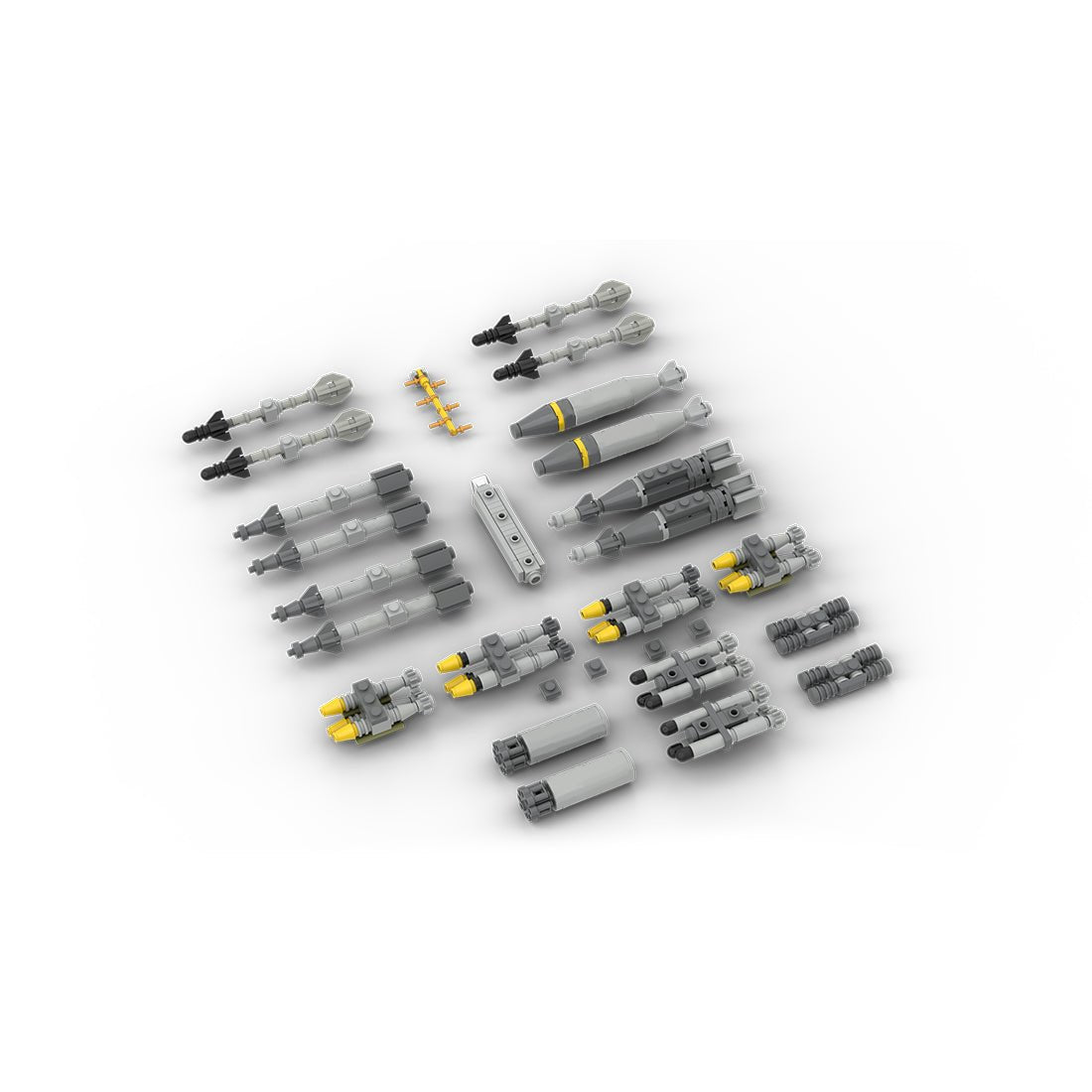 MOC - 251308 1/35 Scale Fairchild Republic | A - 10 THUNDERBOLT Building Blocks - LesDiy - Building Blocks