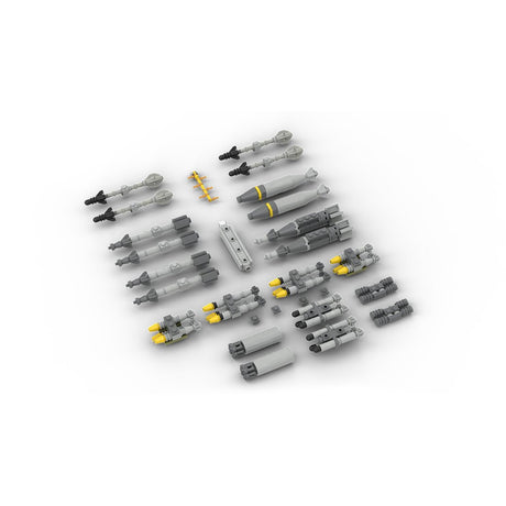MOC - 251308 1/35 Scale Fairchild Republic | A - 10 THUNDERBOLT Building Blocks - LesDiy - Building Blocks