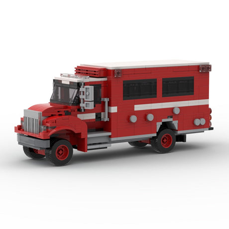 MOC - 252487 2021 BME Intl. Crew Carrier CAL FIRE Building Blocks - LesDiy - 