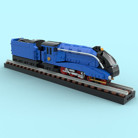 MOC-253027 LNER Class A4 Mallard Steam Locomotive Building Blocks-LesDiy-MOC-