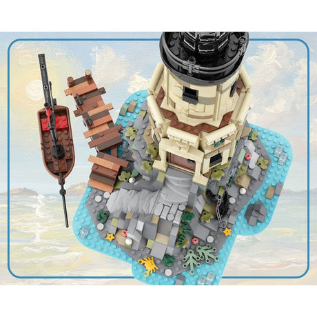 MOC - 253560 Lighthouse Rock Building Blocks - LesDiy - 
