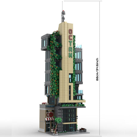 MOC - 254356 Modern Skyscraper Building Blocks - LesDiy - MOC - 