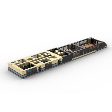 MOC - 254412 120CM Modular Luxury Yacht III Building Blocks - LesDiy - 