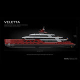 MOC - 254412 VELETTA Superyacht Building Blocks - LesDiy - 