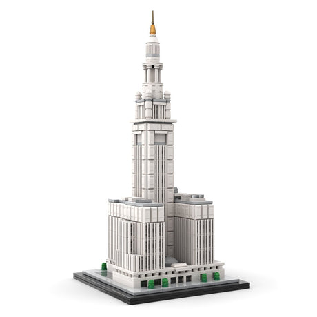 MOC-254906 1/800 Scale Terminal Tower Building Blocks-LesDiy - 