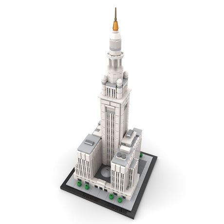 MOC-254906 1/800 Scale Terminal Tower Building Blocks-LesDiy - 