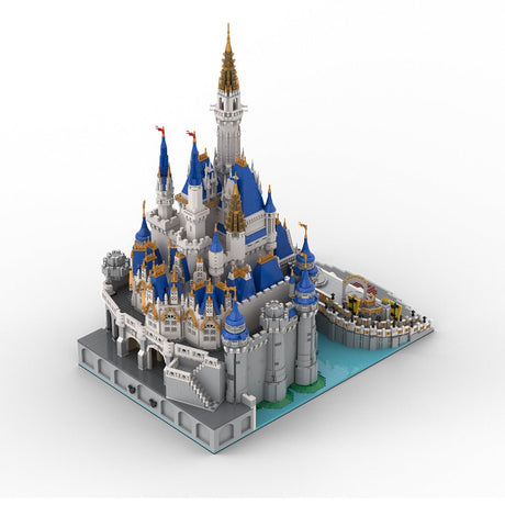 MOC - 254957 Fairy Tale Castle Building Blocks - LesDiy - Building Blocks - 