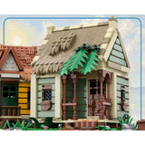 MOC - 255143 Pirate Harbor Shack Building Blocks Set - LesDiy - 