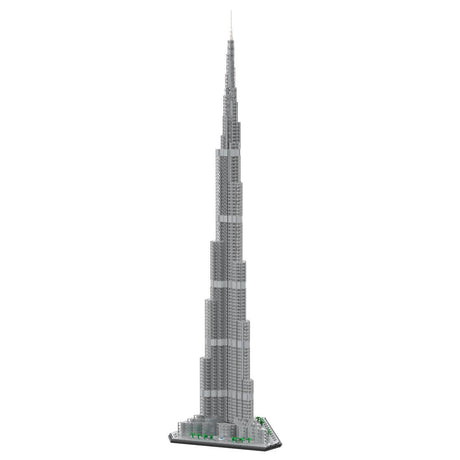 MOC - 255454 Burj Khalifa Architecture - 1/800 Scale Building Blocks - LesDiy - Building Blocks - 