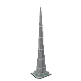 MOC - 255454 Burj Khalifa Architecture - 1/800 Scale Building Blocks - LesDiy - Building Blocks - 