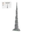 MOC - 255454 Burj Khalifa Architecture - 1/800 Scale Building Blocks - LesDiy - Building Blocks - 