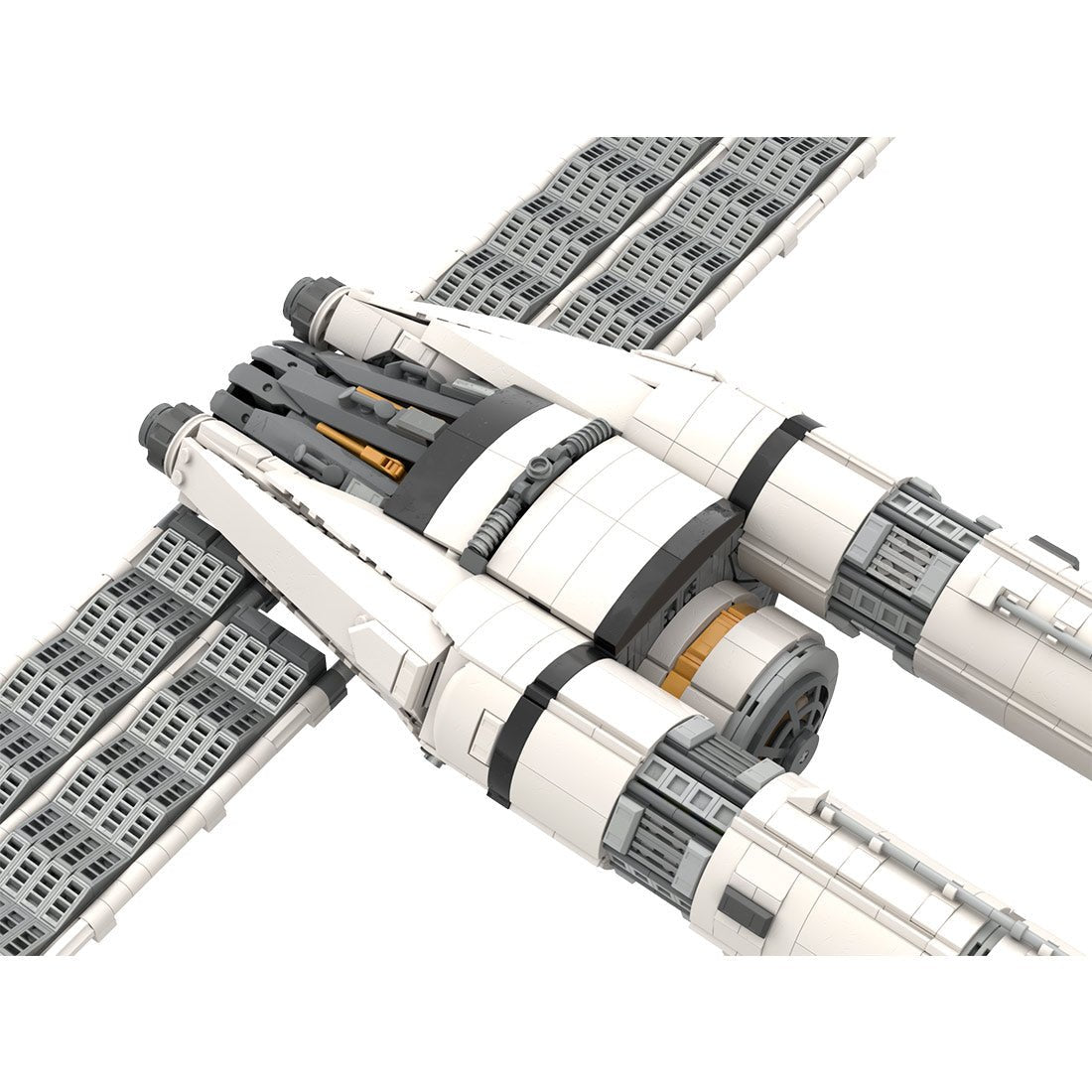 MOC - 256314 Deep Space Spaceship Building Blocks - LesDiy - Building Blocks - 