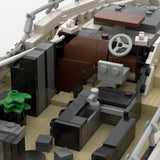 MOC-256391 Luxury Flybridge Yacht Building Blocks-LesDiy-MOC-