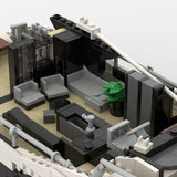 MOC-256391 Luxury Flybridge Yacht Building Blocks-LesDiy-MOC-