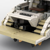 MOC-256391 Luxury Flybridge Yacht Building Blocks-LesDiy-MOC-