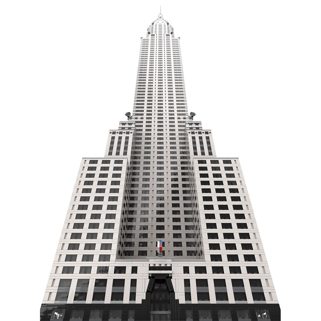 MOC - 256614 1/200 Scale Chrysler Building Blocks - LesDiy - Building Blocks - 