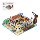 MOC - 256804 Castillo – Seaside Harbor Castle Building Blocks Set - LesDiy - Building Blocks - 