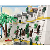 MOC - 256804 Castillo – Seaside Harbor Castle Building Blocks Set - LesDiy - Building Blocks - 