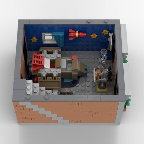 MOC - 257156 GWP Complex - Cosmic Cardboard Adventure Building Blocks - LesDiy - 