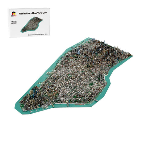 MOC - 257585 1/2000 Scale Manhattan - New York City [Bundle] Building Blocks - LesDiy - Building Blocks