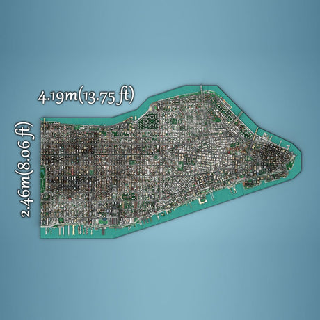 MOC - 257585 1/2000 Scale Manhattan - New York City [Bundle] Building Blocks - LesDiy - Building Blocks