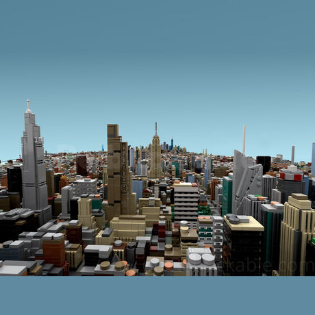 MOC - 257585 1/2000 Scale Manhattan - New York City [Bundle] Building Blocks - LesDiy - Building Blocks