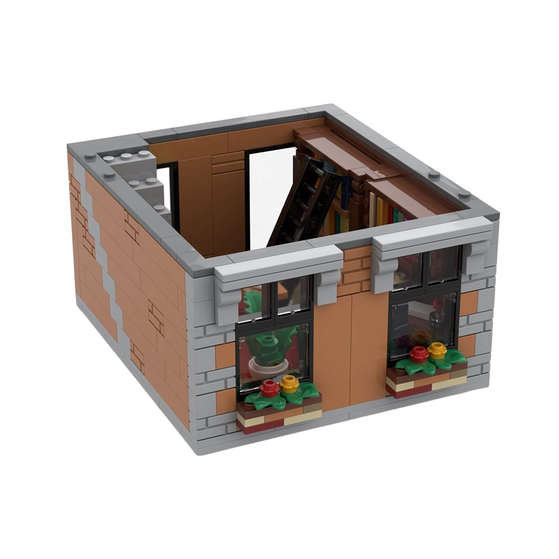 MOC - 258438 GWP Complex - Books are my Passion Building Blocks - LesDiy - 