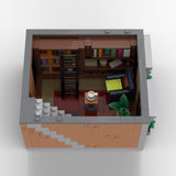 MOC - 258438 GWP Complex - Books are my Passion Building Blocks - LesDiy - 