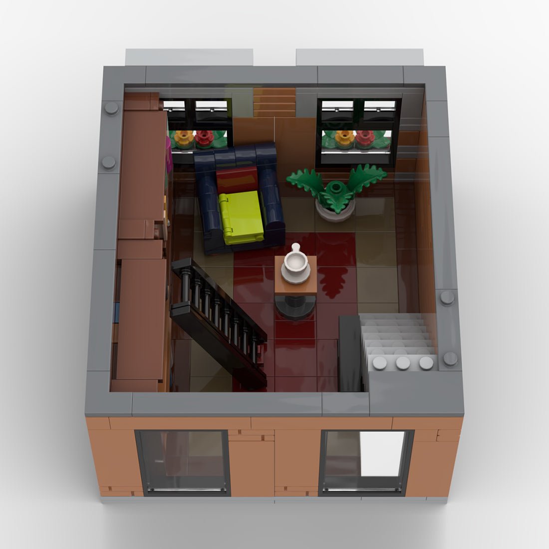 MOC - 258438 GWP Complex - Books are my Passion Building Blocks - LesDiy - 