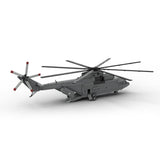 MOC - 259238 Soviet Mi - 26 Heavy Transport Helicopter - 1:35 Scale Building Blocks - LesDiy - 