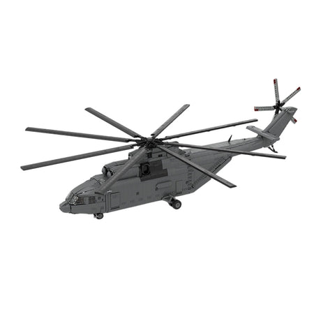MOC - 259238 Soviet Mi - 26 Heavy Transport Helicopter - 1:35 Scale Building Blocks - LesDiy - 