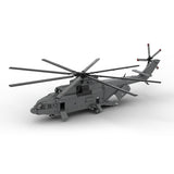 MOC - 259238 Soviet Mi - 26 Heavy Transport Helicopter - 1:35 Scale Building Blocks - LesDiy - 