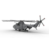 MOC - 259238 Soviet Mi - 26 Heavy Transport Helicopter - 1:35 Scale Building Blocks - LesDiy - 