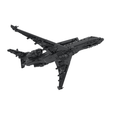 MOC-260541 Saab GlobalEye Building Blocks-LesDiy-MOC-