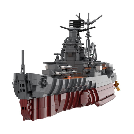MOC-260604 1:200 Scale IJN Myoko-Class Cruiser Building Blocks-LesDiy-MOC-