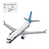 MOC-260620 B737 MAX 8 Airliner Building Blocks-LesDiy-Building Blocks-Factory Livery